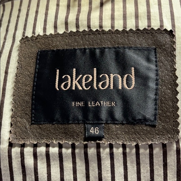 Lakeland Fine Leather racing jacket - tan - Picture 9 of 11